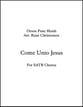 Come Unto Jesus SATB choral sheet music cover